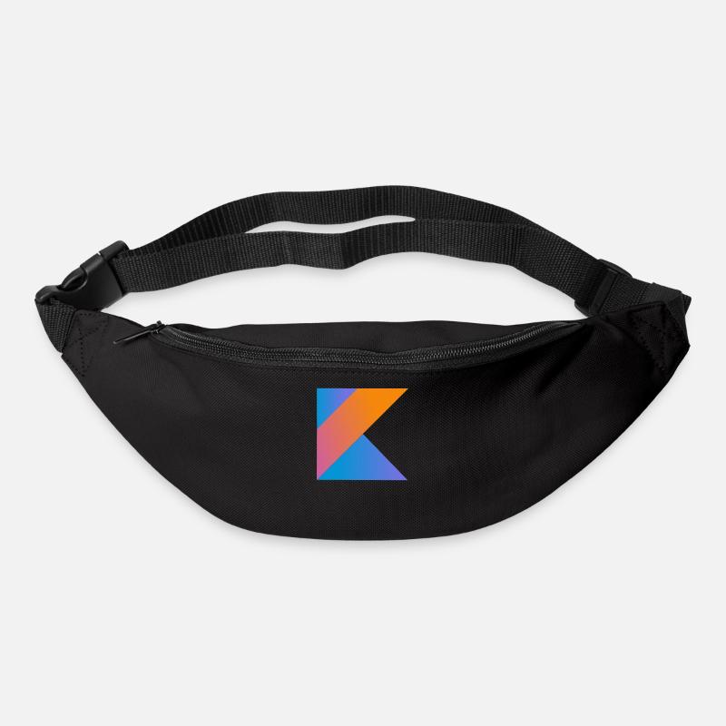 programmierer nerd computer source neu K sign pc c - Gürteltasche - Schwarz