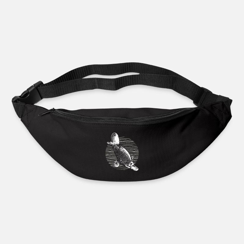 Schnabeltier Liebhaber - Gürteltasche - Schwarz