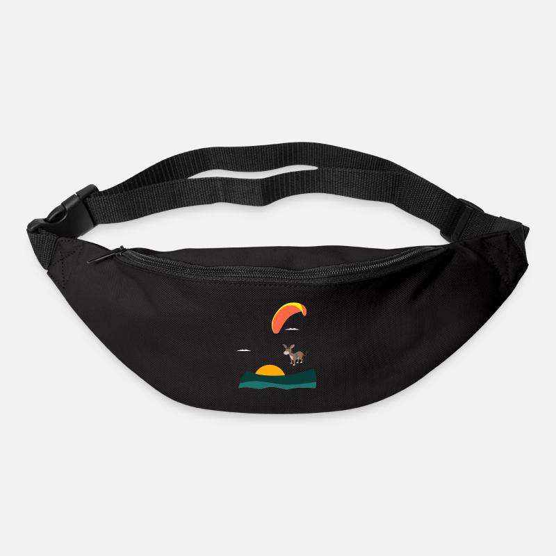 Donkey flies paraglider - Bum bag - black