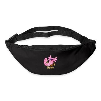 Forgotten Snaxolotl - Axolotl tail lurch - Bum bag - black - Front