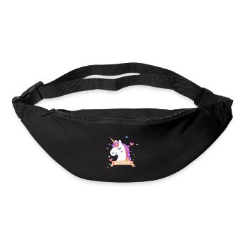 Mamacorn Unicorn Pregnancy Children - Bum bag - black - Front