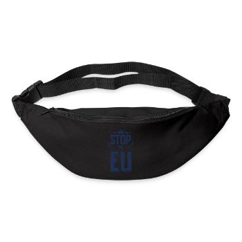 Stop die EU - Gürteltasche - Schwarz - Vorne