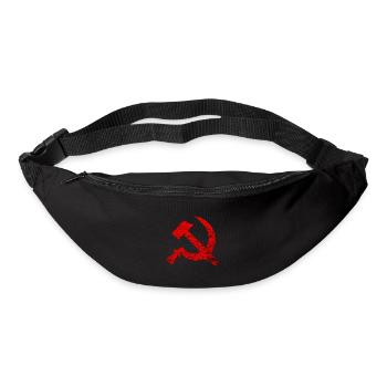 Communisme - Sac banane - noir - Devant