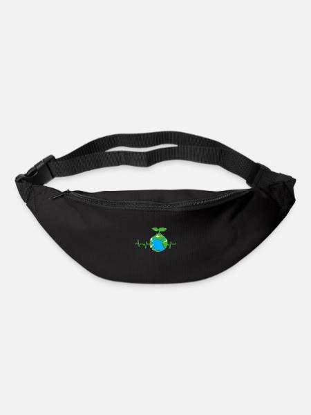 Tag der Erde - Gürteltasche - Schwarz