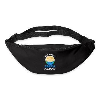 Jour de la Terre - Sac banane - noir - Devant