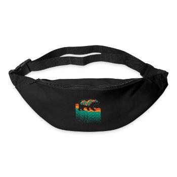 Bär Bären - Gürteltasche - Schwarz - Vorne