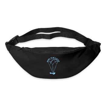 Kiteboard - Gürteltasche - Schwarz - Vorne