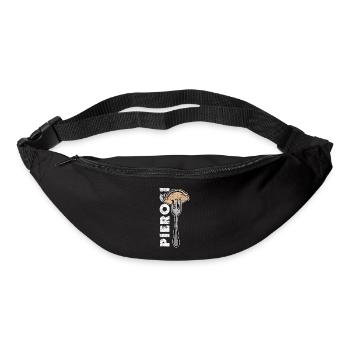 Cadeau pierogi - Sac banane - noir - Devant