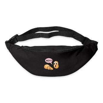 Shock potato potato - Bum bag - black - Front