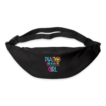 Piano - Sac banane - noir - Devant
