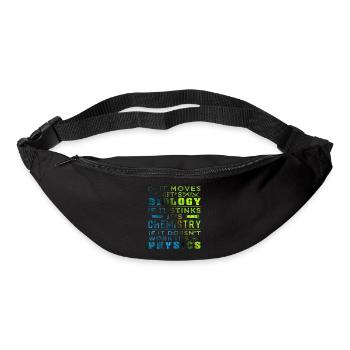 Biologie - Sac banane - noir - Devant