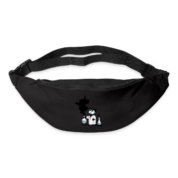Dr rer nat Owl - Bum bag - black - Front