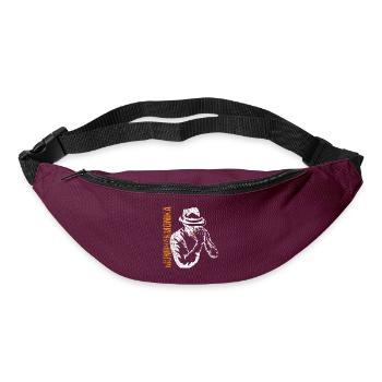 harmonica - Sac banane - bordeaux  - Devant