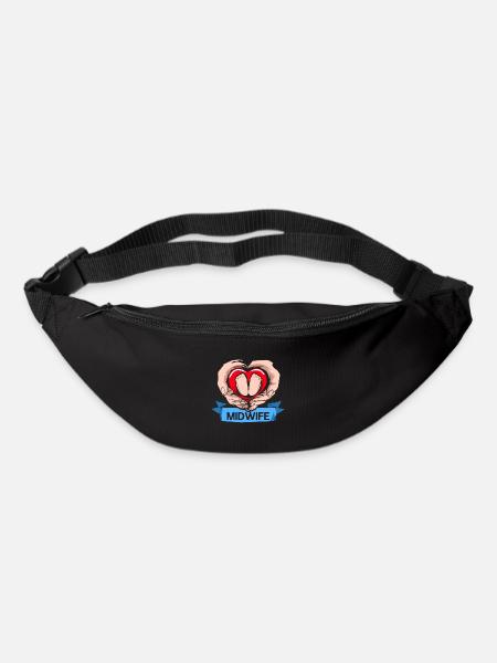 sage-femme - Sac banane - noir
