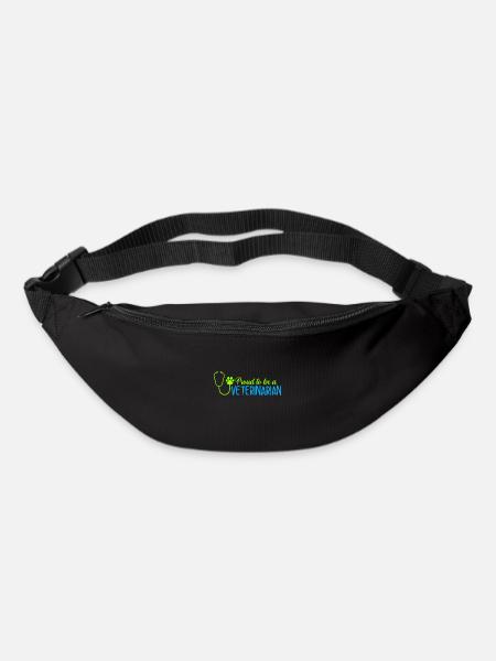 Tierarzt - Gürteltasche - Schwarz