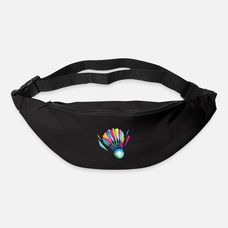 Badminton loisirs - Sac banane - noir