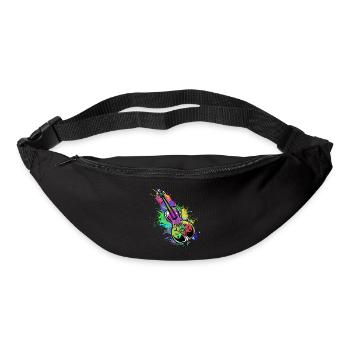 Violoncelle Contrebasse Classique Musique Professeur symphonie - Sac banane - noir - Devant