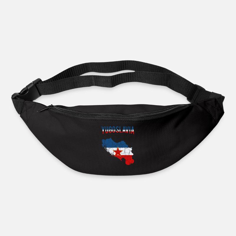 Jugoslawien - Gürteltasche - Schwarz