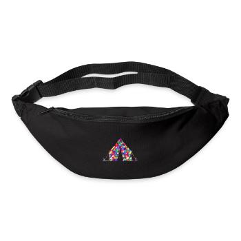 Zelt - Gürteltasche - Schwarz - Vorne