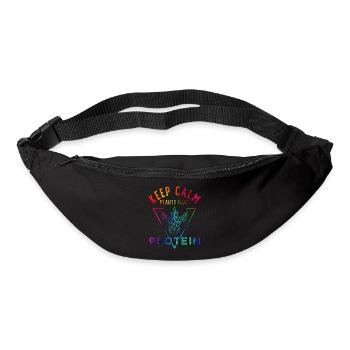 Vegan - Sac banane - noir - Devant