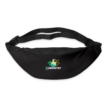 chimie - Sac banane - noir - Devant