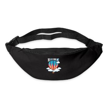 Balloon - Le ciel est la limite - Sac banane - noir - Devant