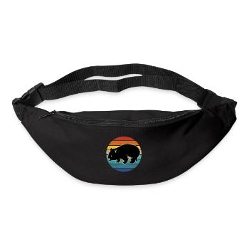 Wombat - Gürteltasche - Schwarz - Vorne