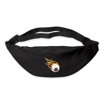 Fire football. - Bum bag - black - Front