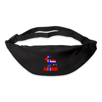 Norwegen - Gürteltasche - Schwarz - Vorne