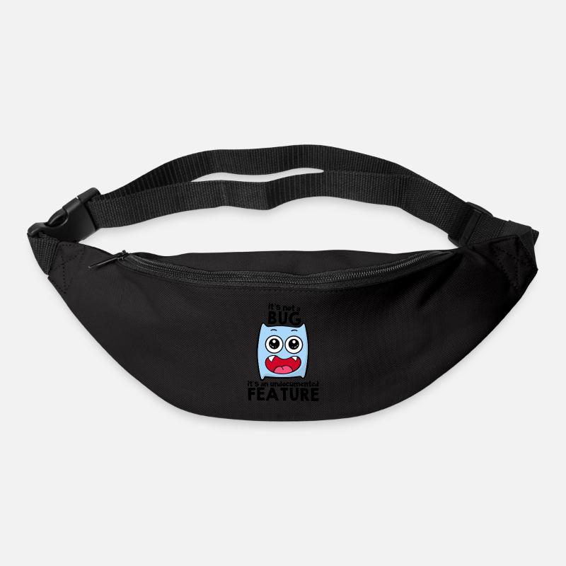 programmeur - Sac banane - noir
