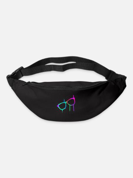 Brille - Gürteltasche - Schwarz