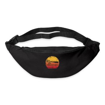 Il n'y a pas de planète B - Protection de l'environnement - Sac banane - noir - Devant