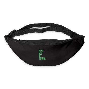 Médecin médecin docteur docteur médecin - Sac banane - noir - Devant