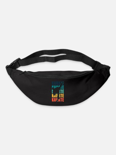 Karate Karate Karate Karate Karate - Gürteltasche - Schwarz