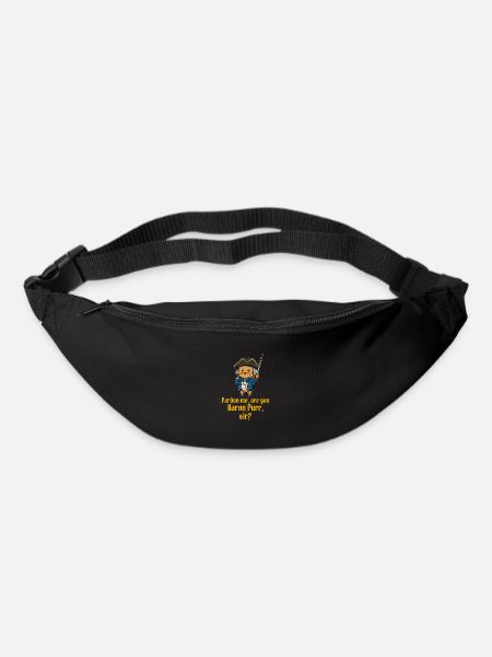 Hamilton Cat Aaron Purr kitten host duel gift - Bum bag - black