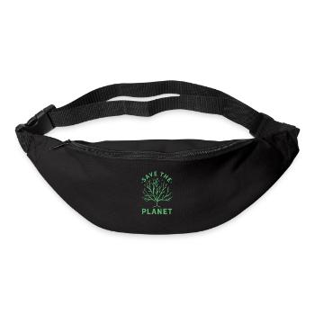 Climate Saving the environment Global warming Climate change - Bum bag - black - Front