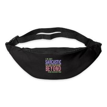 beyond your imagination - Bum bag - black - Front