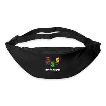 Chimie des métaux lourds - Sac banane - noir - Devant