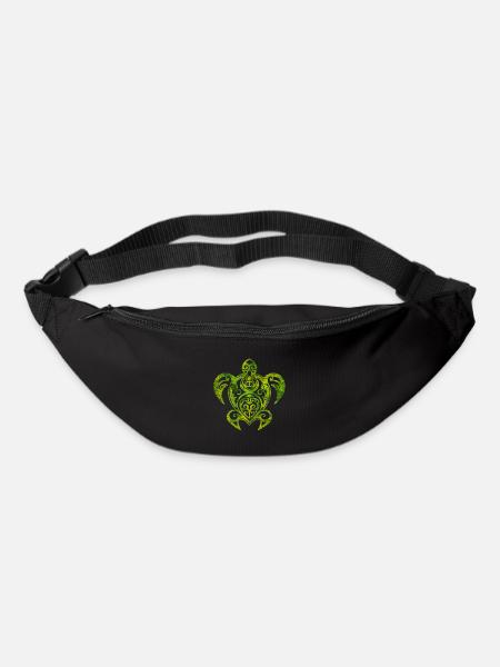 Schildkröte Tier - Gürteltasche - Schwarz