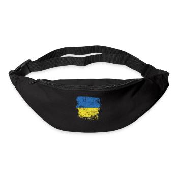 Ukraine Flag - Bum bag - black - Front