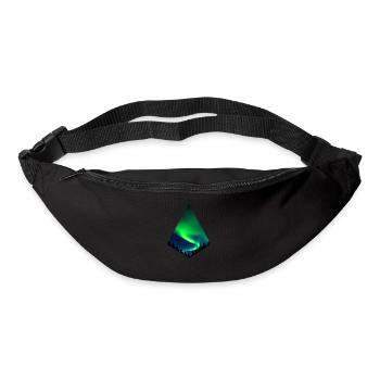 Aurora Borealis - Polarlichter - Gürteltasche - Schwarz - Vorne