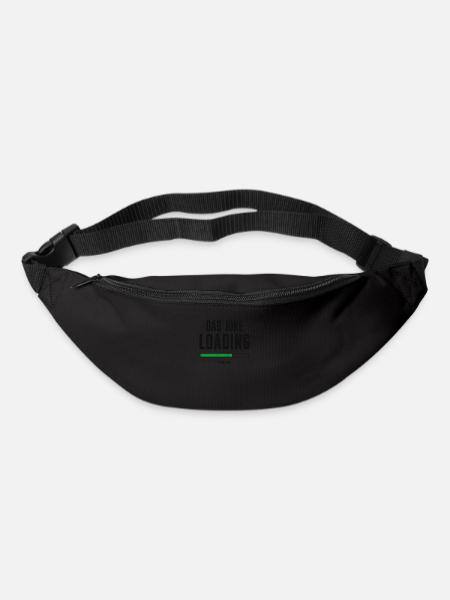 Dad Joke Loading, Father's Day Gift For Him - Bum bag - black