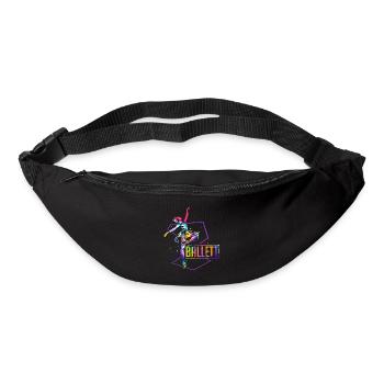 Ballett Polygon - Gürteltasche - Schwarz - Vorne