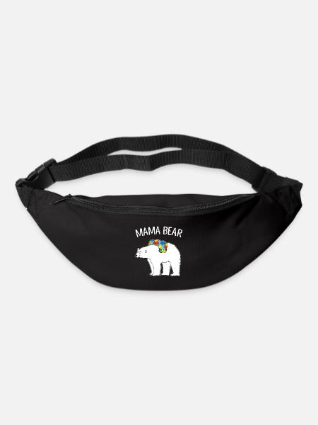 Mama Bear - Gürteltasche - Schwarz