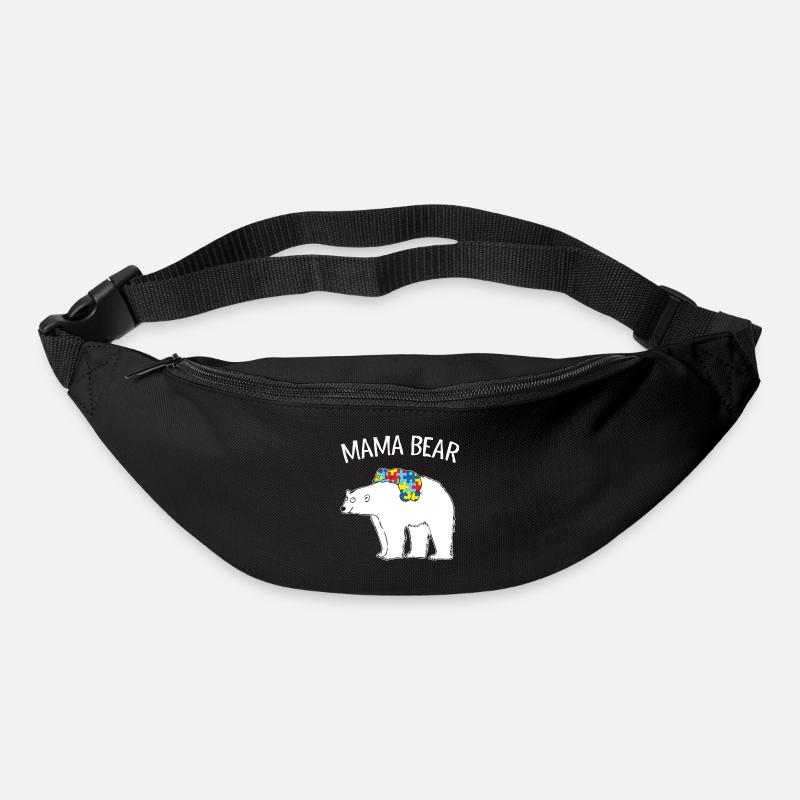 Mama Bear - Gürteltasche - Schwarz