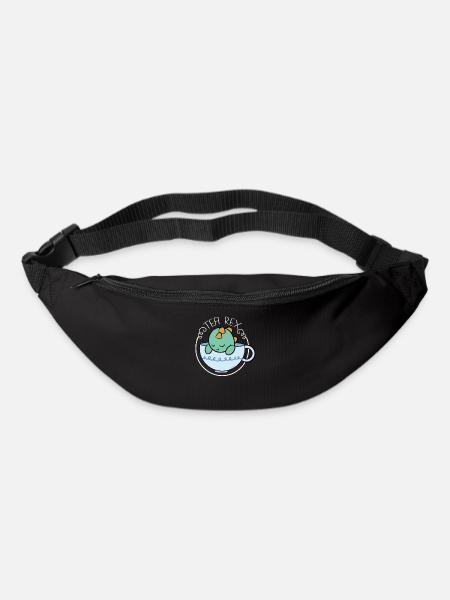 Tea Rex tea tea drinker - Bum bag - black