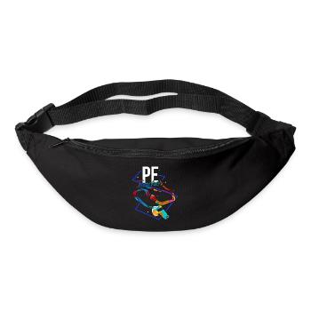 physical education teacher - Bum bag - black - Front