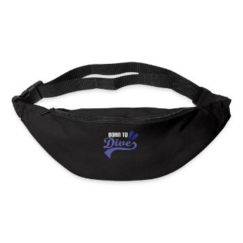 Divers dive - Bum bag - black - Front