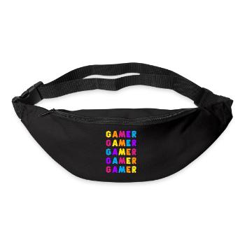 Gamer - Gürteltasche - Schwarz - Vorne