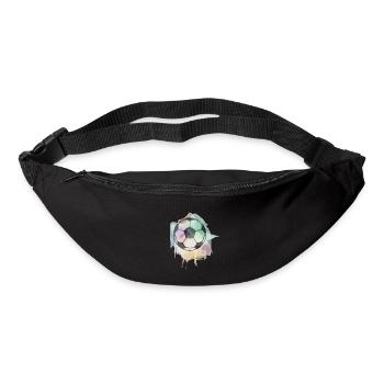 Footballeur Amour Sport Ball Game Gift - Sac banane - noir - Devant